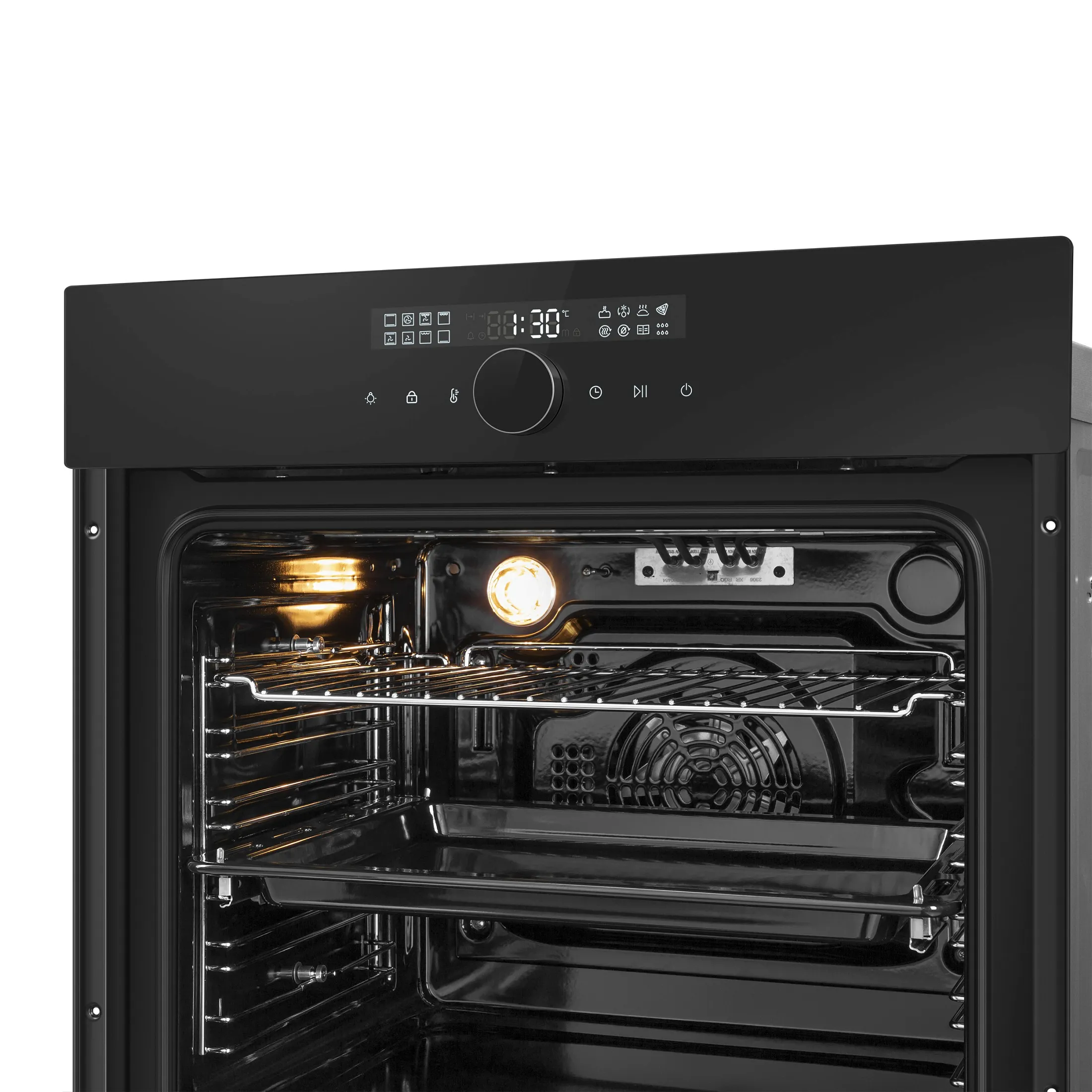 9168831 Электрический духовой шкаф Meferi MEO6017BK ULTRA черный STDN-0087131 - Вид №10