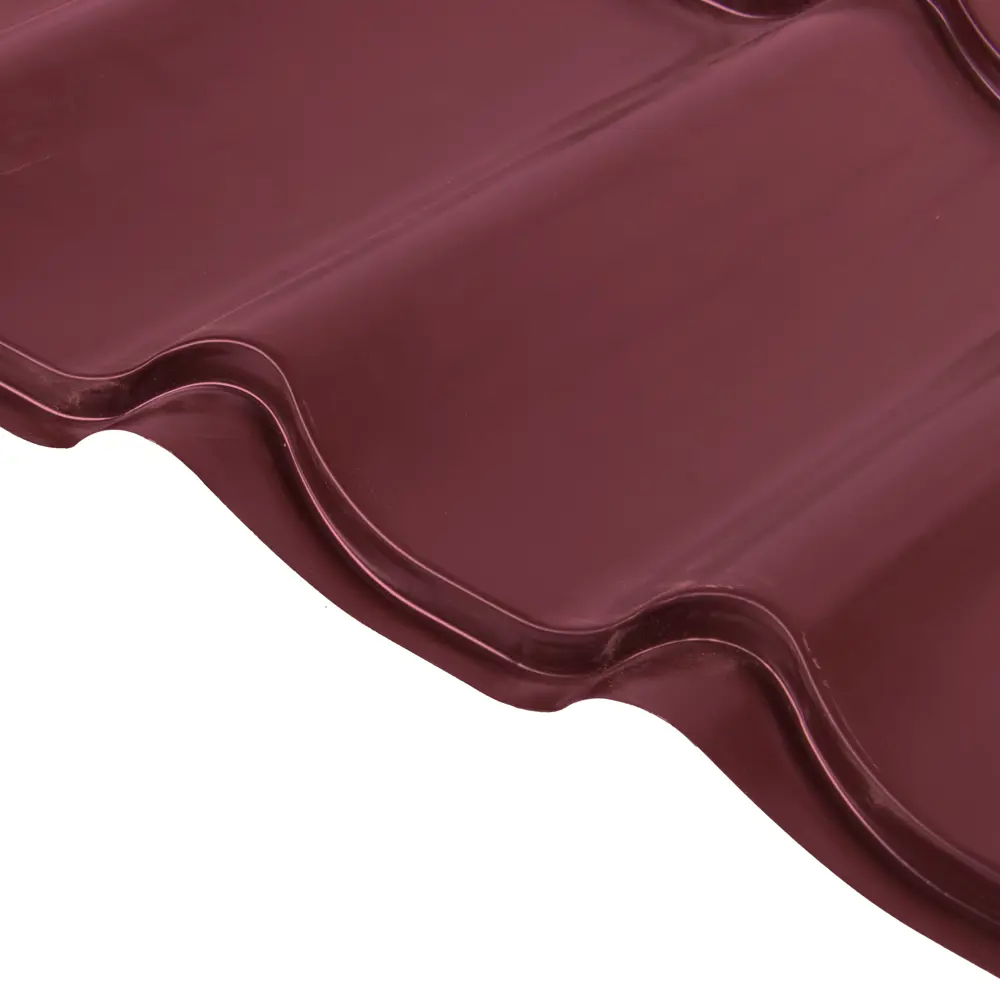 Металлочерепица 0.4 мм 470x1180 мм RAL 3005 красный 10009340 STLM-2118014 OPTIMA 