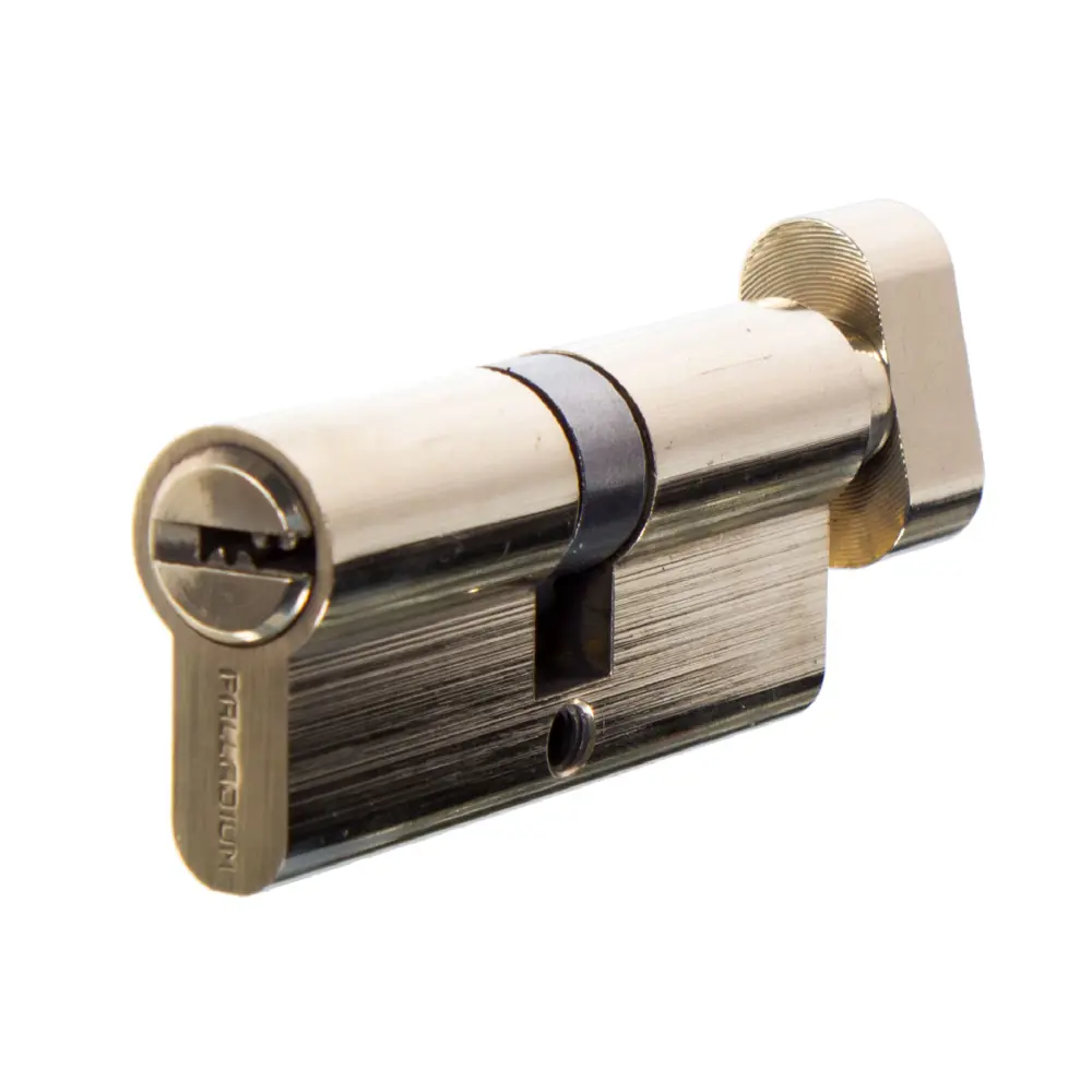 PALLADIUM Цилиндр замка ключ-вертушка золото 70мм с защитой от взлома 17216975 STLM-0007669