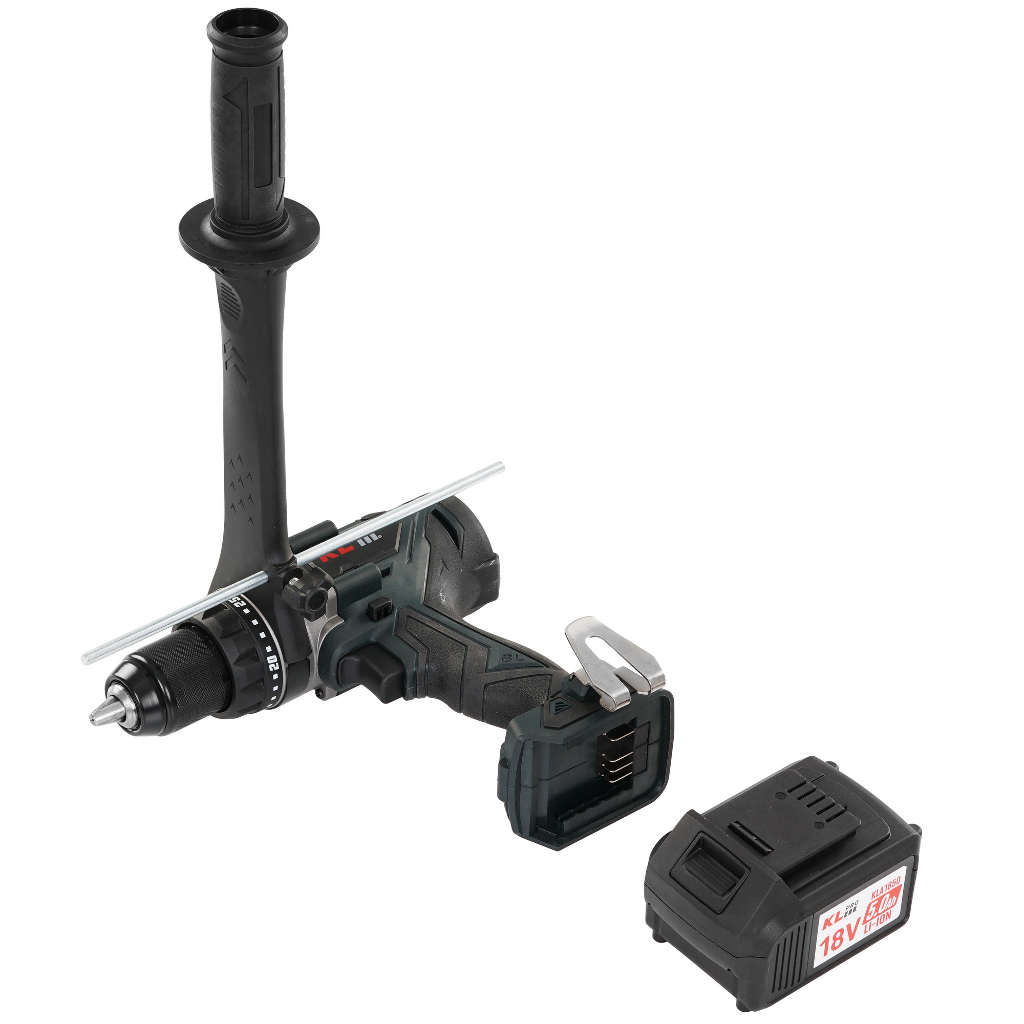 Дрель-шуруповерт KLPRO KLDM18BHX-50 9154014 STDN-0070601 - Вид №6