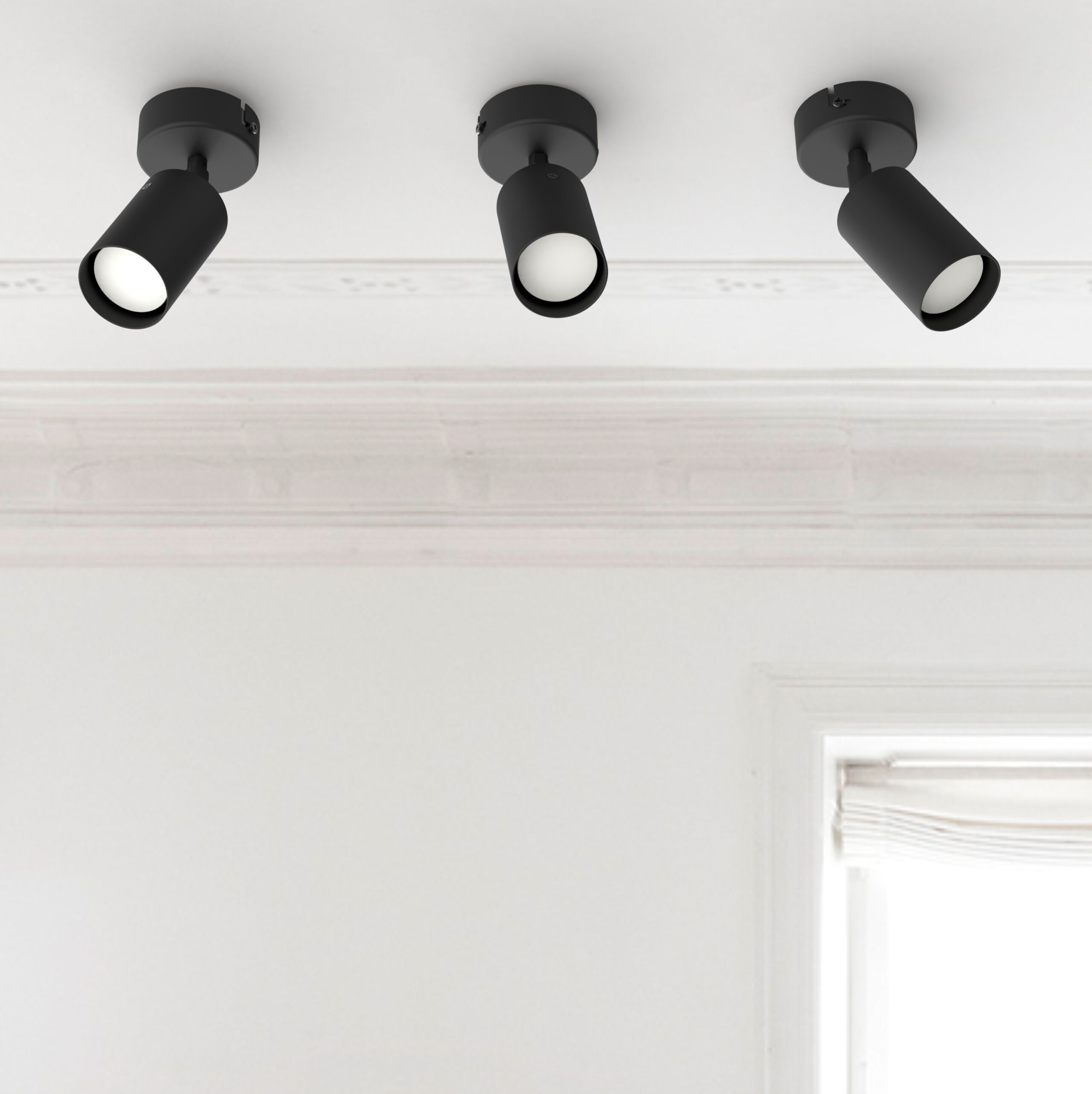 Круглый регулируемый потолочный прожектор WayPoint форма ARCH-00037900 - Вид №1