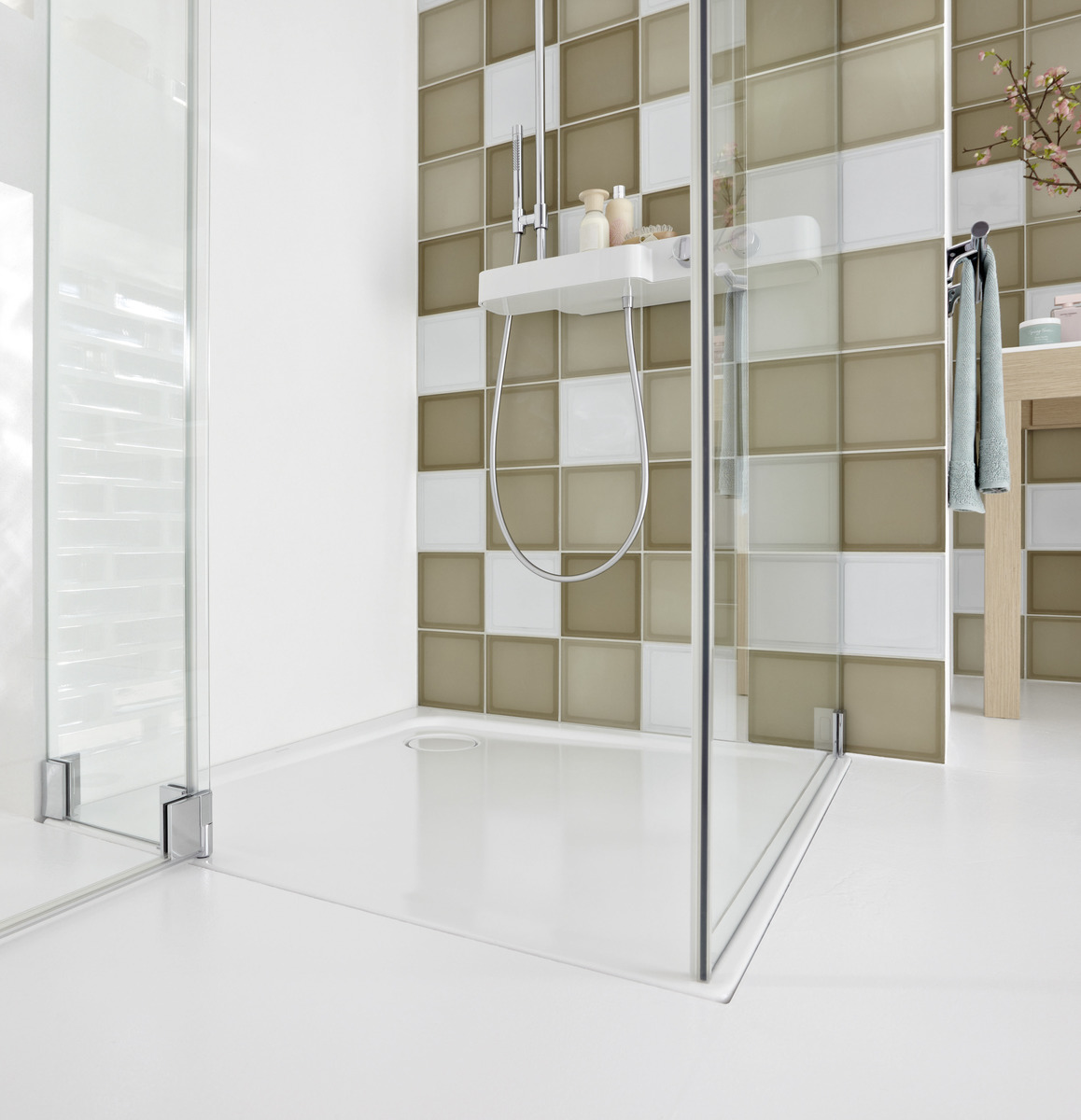 Душевой поддон KALDEWEI Сталь эмалированная 476-1 452 теплый серый 90 476-1452 - Вид №5