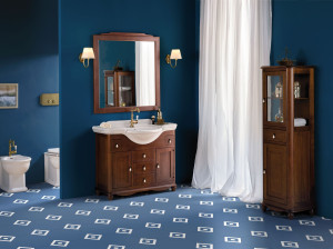 Напольный умывальник с ящиками