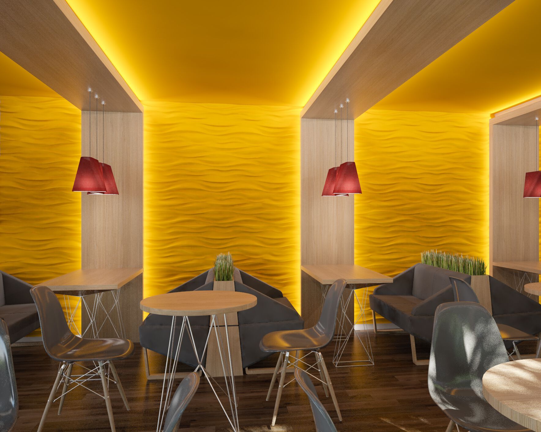 Трехмерное гипсовое покрытие WallDeco M-Modern ARCH-00058128 - Вид №2