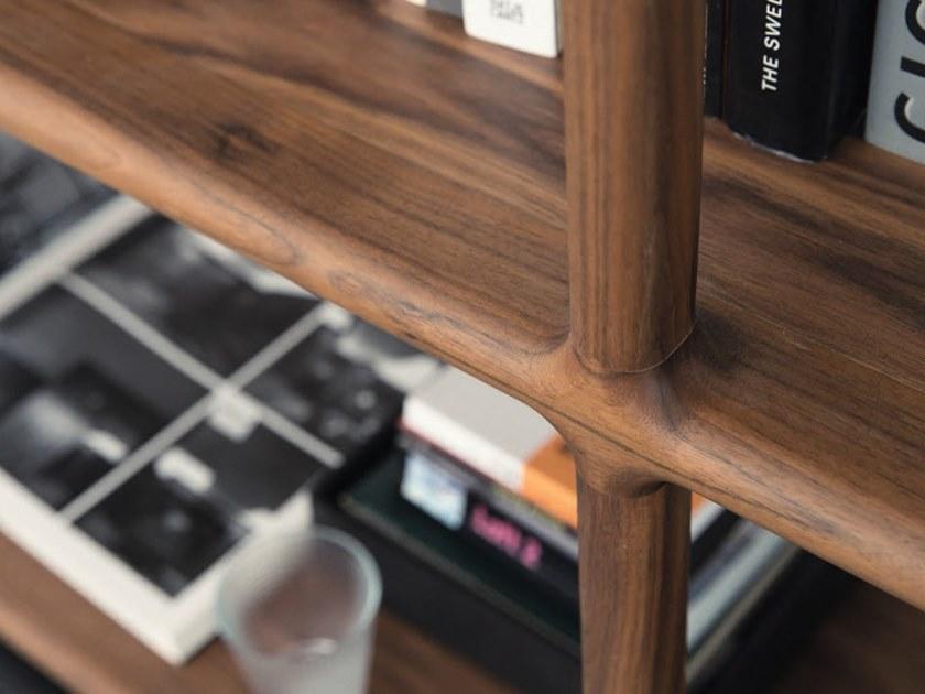 Porada Открытый двухсторонний книжный шкаф из массива дерева Iron sun-id-1457355 - Вид №3