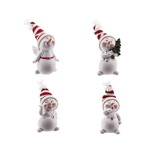 278352 Фигурка декоративная "Снеговик" 8.5 х 8.5 х 11.5 см Santreyd 