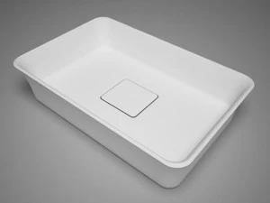 Sa0305n38 Накладная раковина на столешницу  овальная Blu Bathworks® Luna