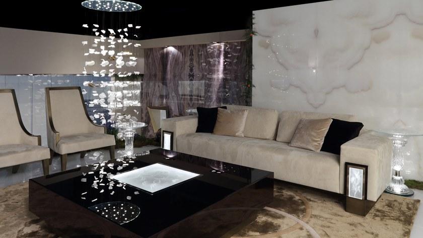 Reflex Квадратный лакированный деревянный журнальный столик Palazzo ducale sun-id-1469493 - Вид №1