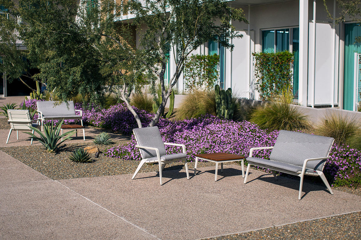 FSRT103 Текстильная скамейка Vaya  Forms-surfaces  - Вид №1