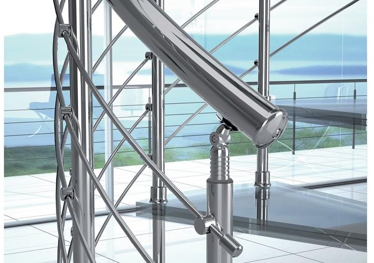 MOBIROLO Винтовая лестница из стали и стекла sun-id-1450963 - Вид №2