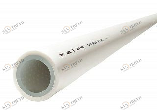 Труба полипропиленовая KALDE D 20х3,4 PN 25 армированная алюминием, белая 3202TOX200000