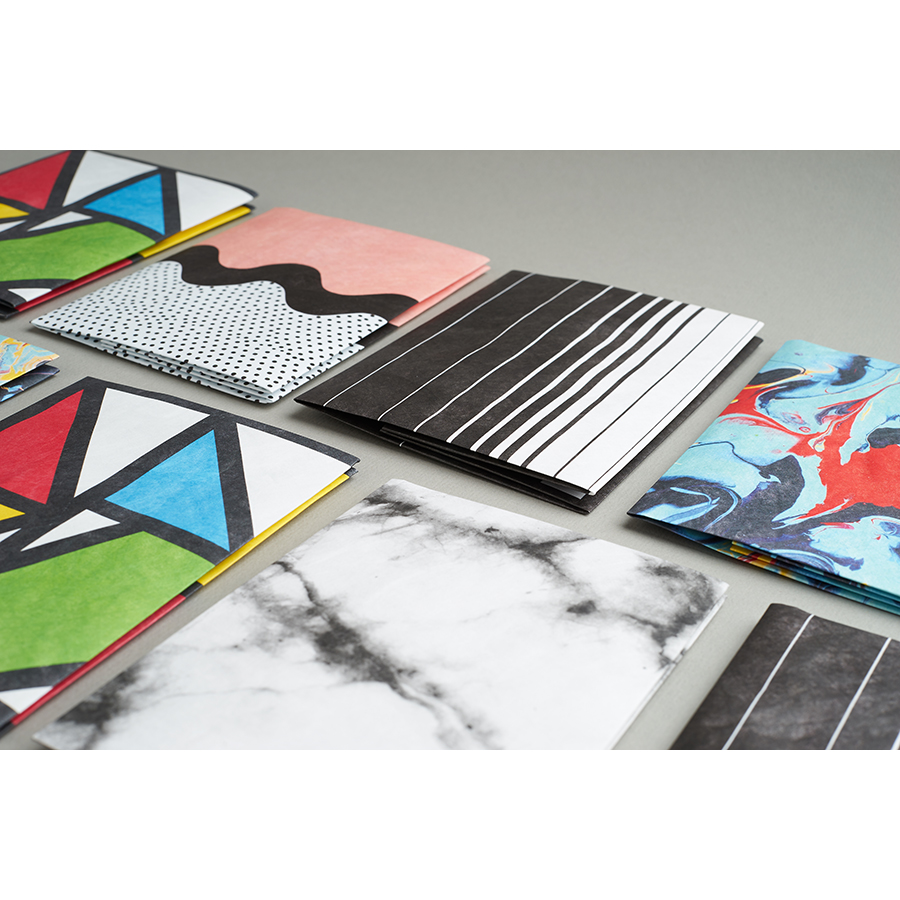 NC-124 Обложка на паспорт - new moonlight; сделан из tyvek® New wallet  - Вид №8