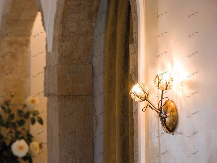 Siru Настенный светильник из муранского стекла Flora Mb 288-030