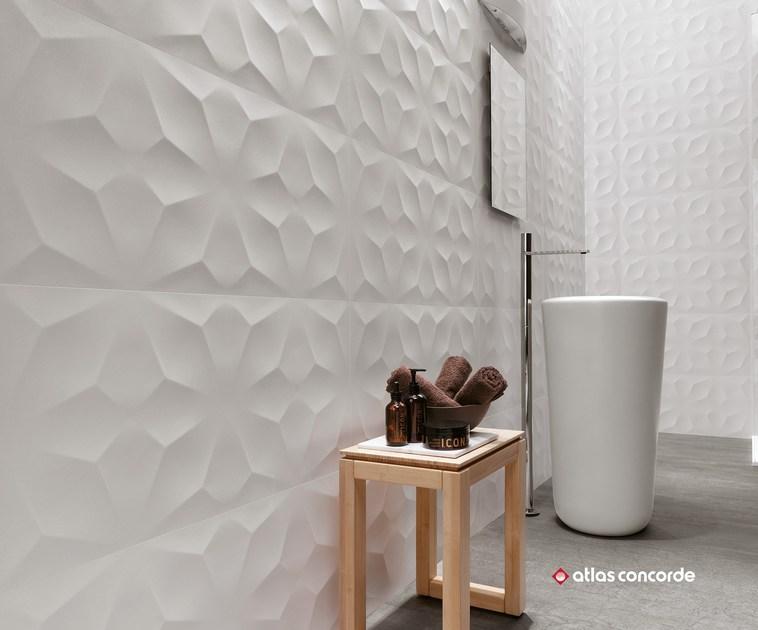 Atlas Concorde Объемная белая плитка для стен 3d wall design sun-id-1369333 - Вид №3