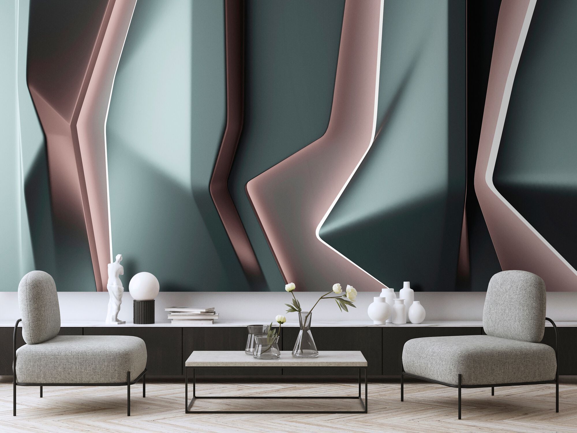 Обои с цифровой печатью с рисунком Architects Paper Walls by Patel IV ARCH-00002975