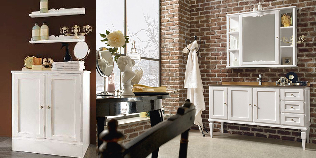 Комплект мебели для ванной комнаты York 27 Cerasa York YORK27 - Вид №2