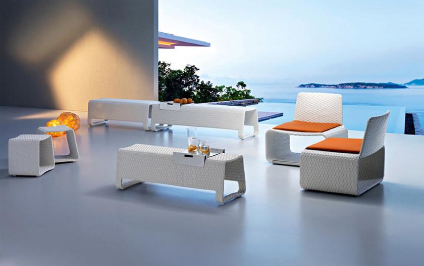 Roberti Садовая скамейка из алюминия Hamptons sun-id-1350596 - Вид №2