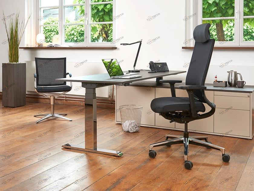 Febrü Кресло руководителя поворотное на 5 спиц с высокой спинкой One sun-id-1482936