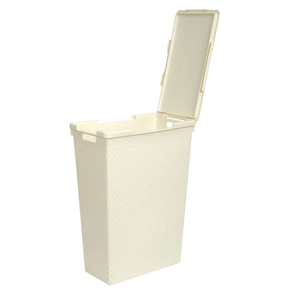 Корзина для белья Виолет Береста цвет слоновая кость STLM-2028793 - Вид №2