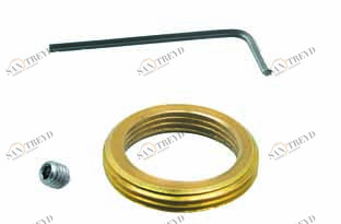 Carlo Poletti A40001T Смеситель термостатический 3-ходовой для солнечных панелей. Шкала регулировки 30°- 65°C 