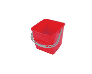 ZS012 Ведро 25 л КРАСНОЕ Ж/09 Merida