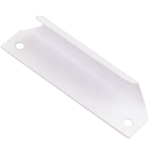 Ручка балконная 85x16 мм металл цвет белый