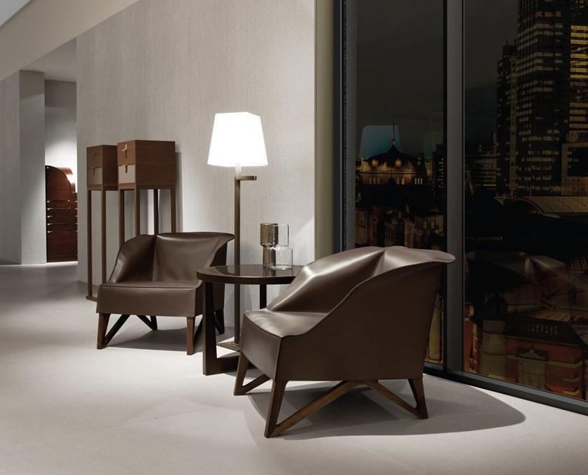 Giorgetti Кожаное кресло Mobius sun-id-1353826 - Вид №5