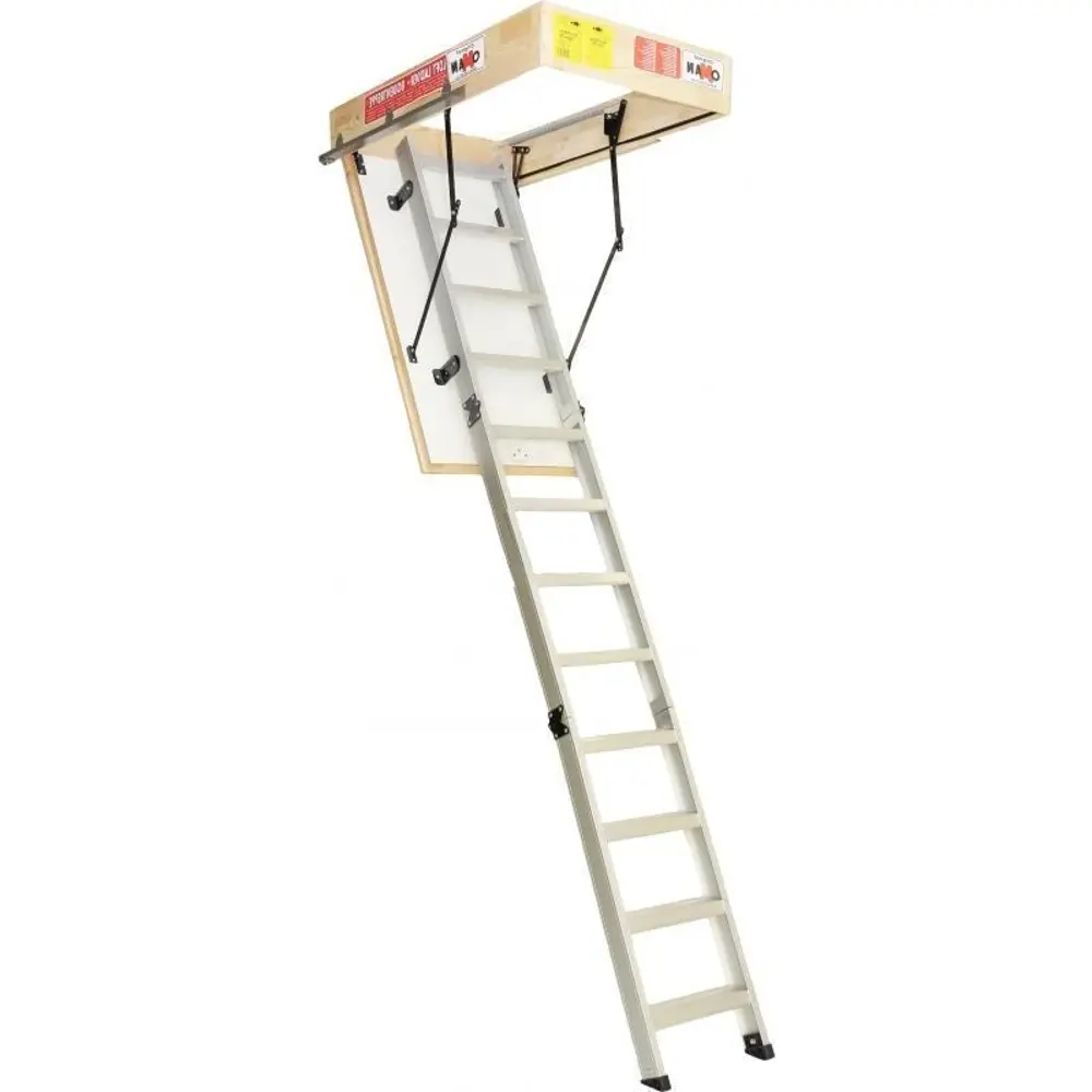 Лестница чердачная складная с секциями ALU 60x120x280 см 83771088 STLM-2154079 OMAN 