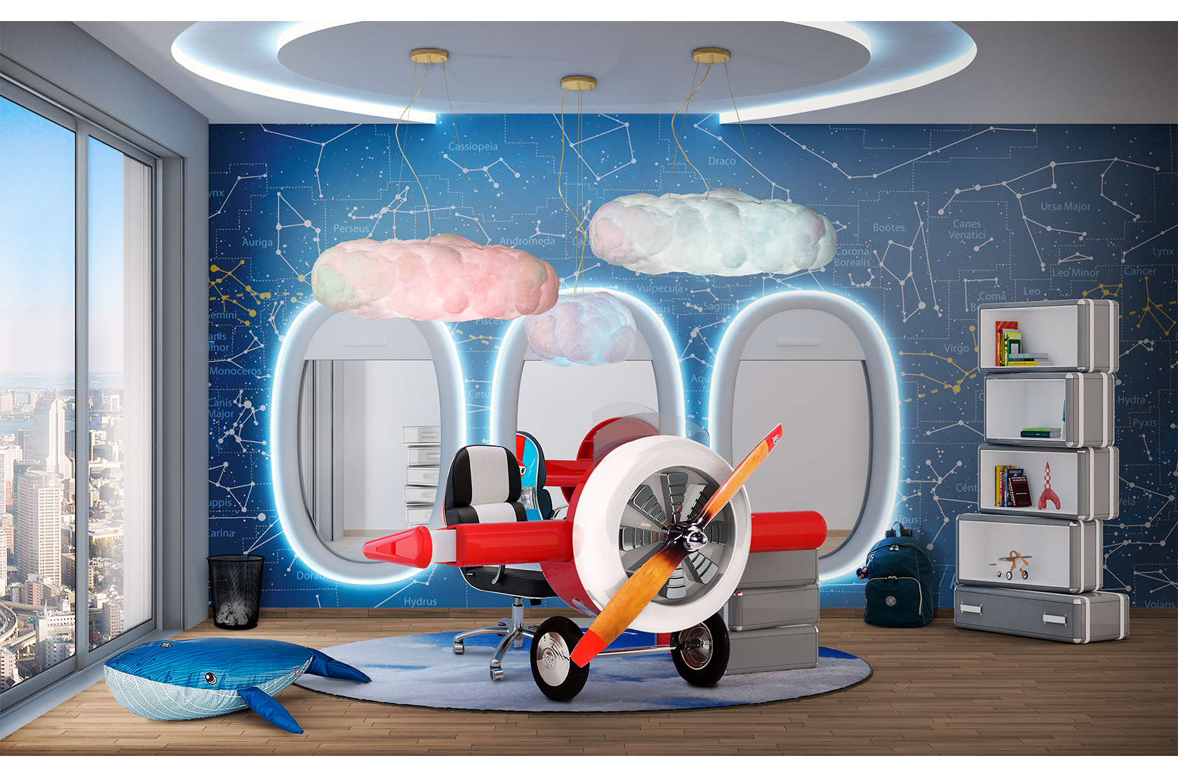 CIST522 Детские ковры Небо Circu  - Вид №6