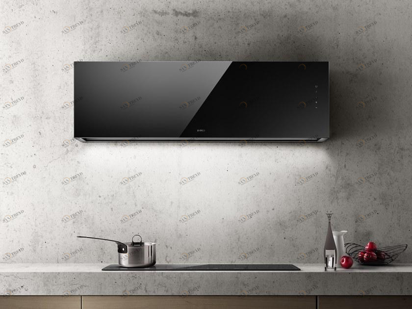 Elica Настенная выдвижная вытяжка с сенсорным управлением класса а sun-id-1358591