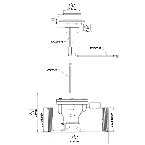 620100 Комплект датчиков приближения для туалетов stern  - Вид №1