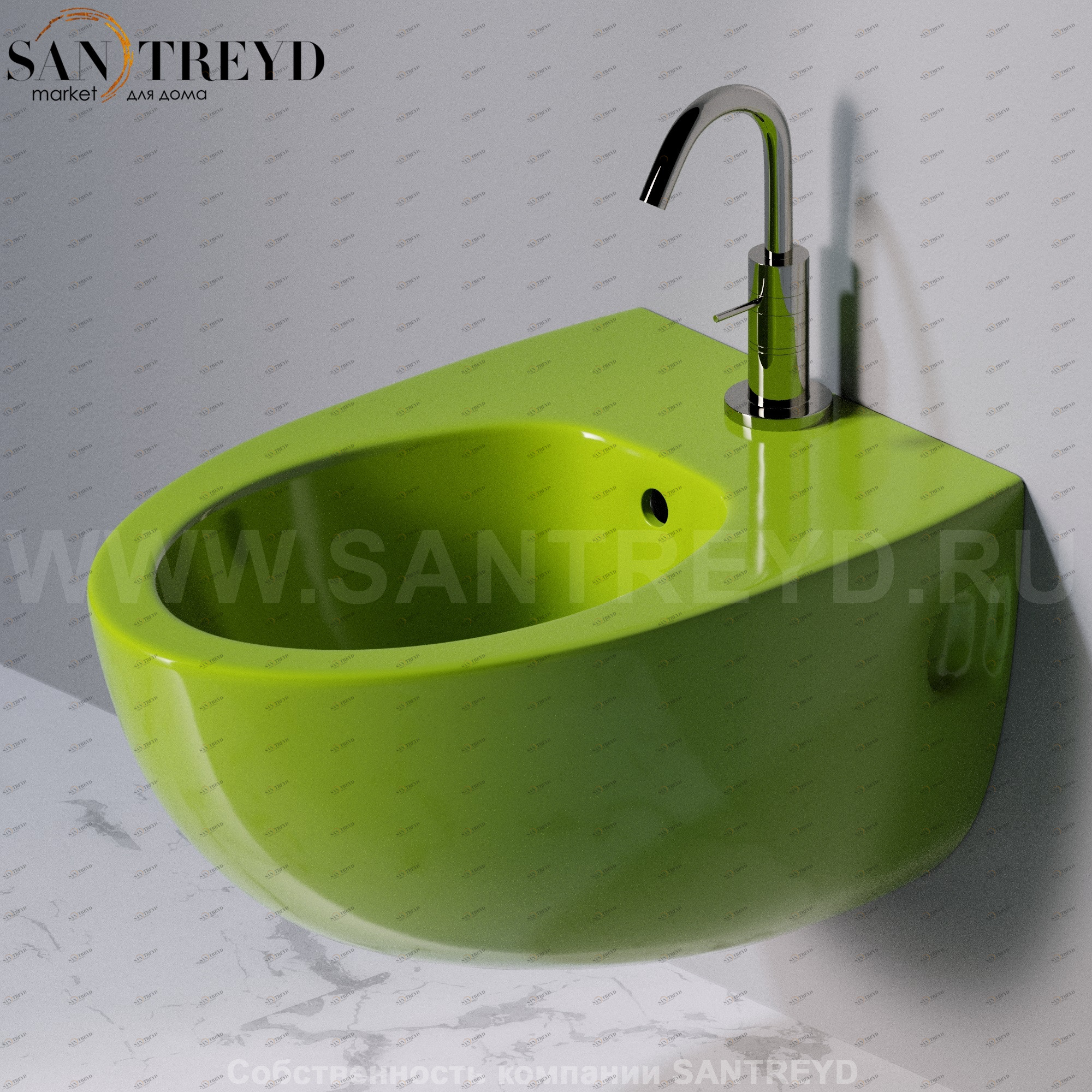 S512121 Биде подвесное OVAL A. e T. Italia AeT ITALIA