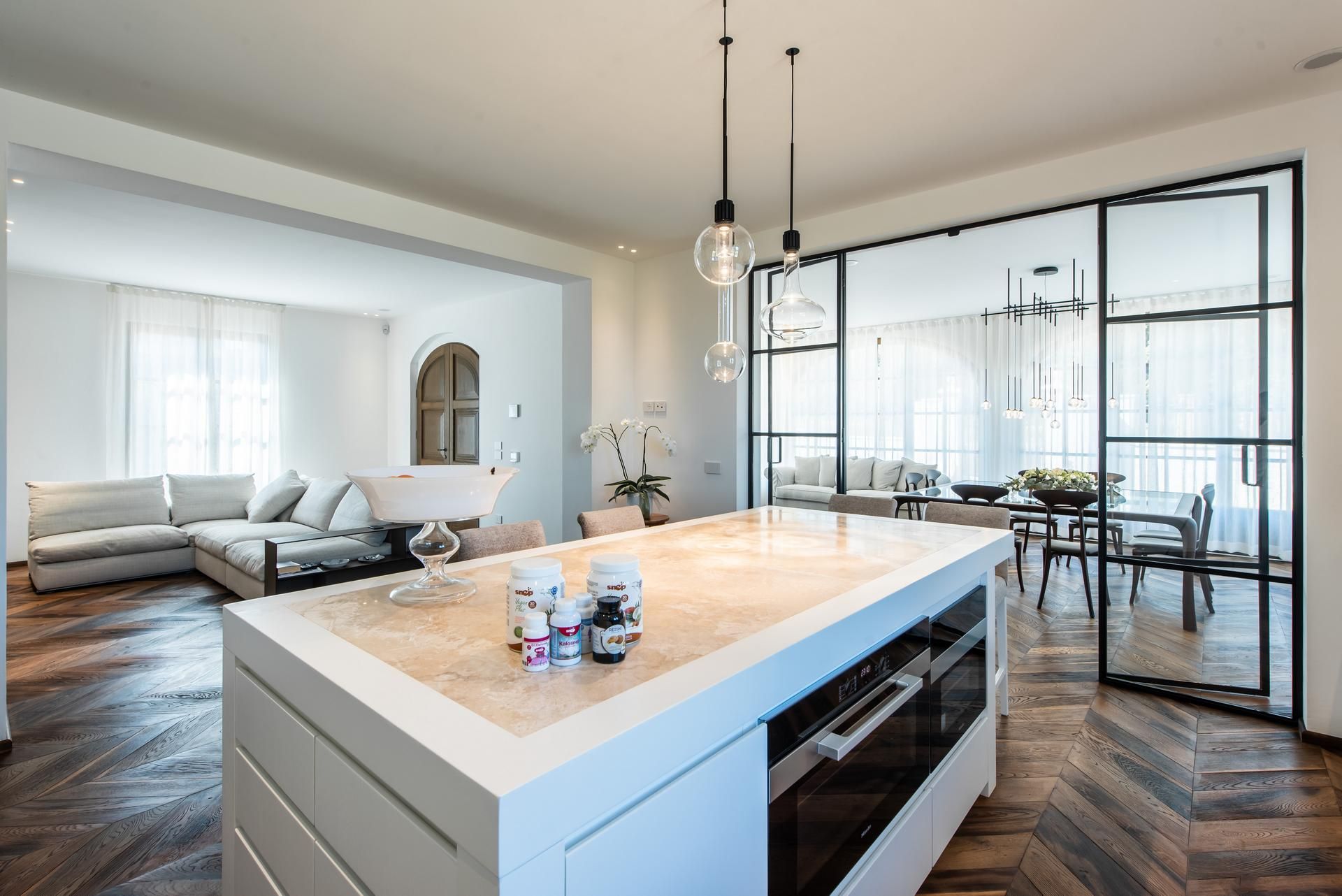 Кухня из массива дерева с островом на заказ GH LAZZERINI Cucina 16 ARCH-00143893 - Вид №5