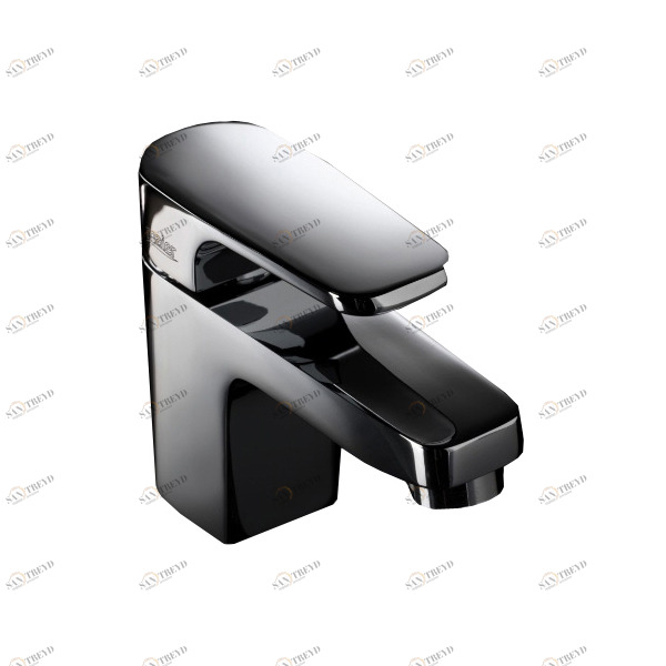 Однорычажный смеситель для раковины с автоматическим сливом 64.004C MAIER KOMET 64004C