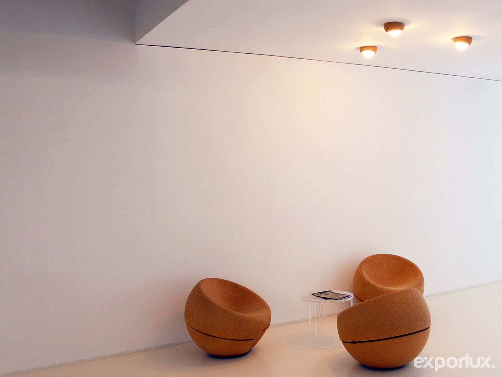 Светодиодный потолочный светильник с полукруглой пробкой Exporlux SPHERICAL LIGHT TE SM ARCH-00039774 - Вид №3