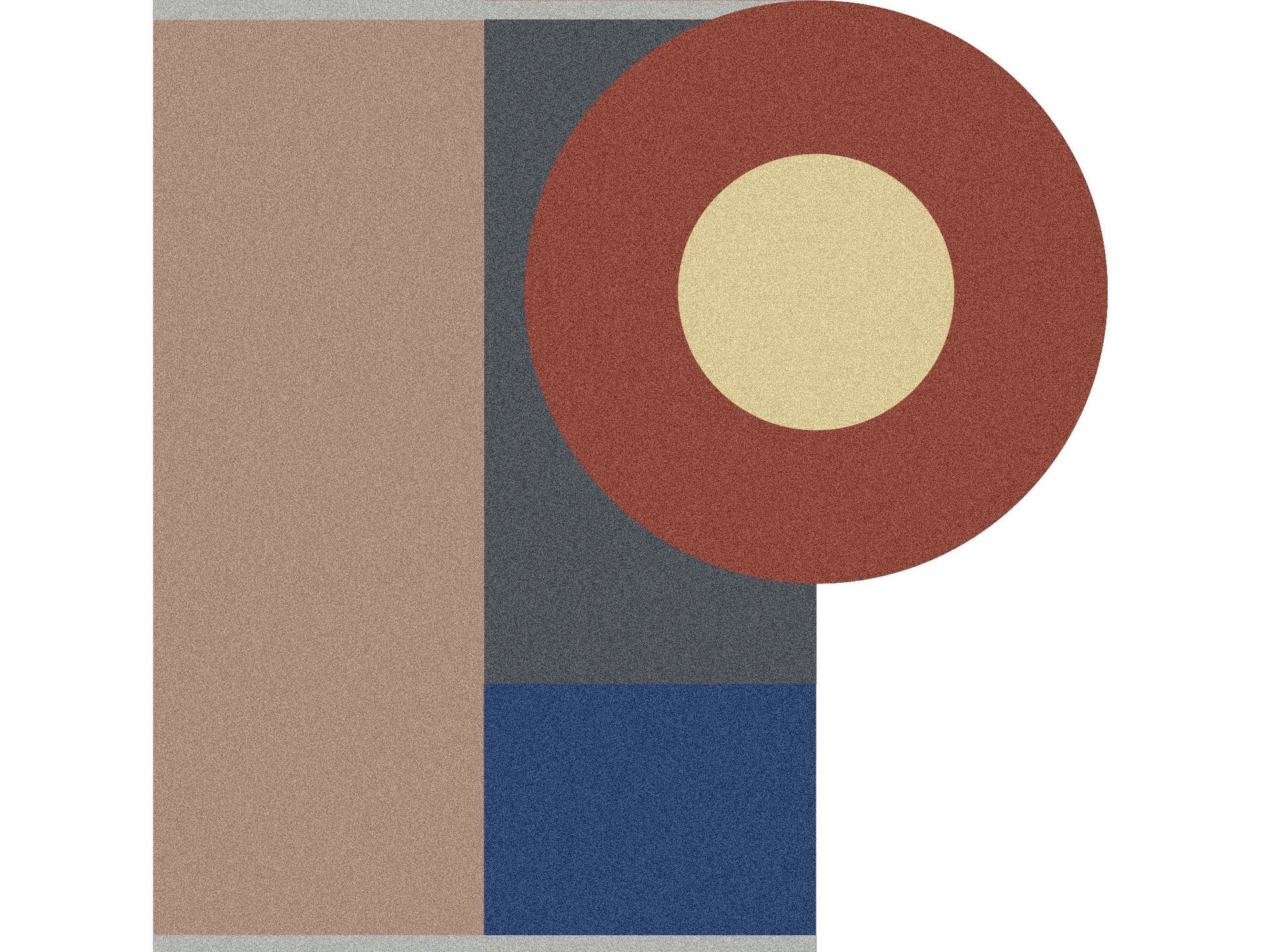 Ковер для ванной с геометрическим рисунком Antoniolupi летающая геометрия ARCH-00046754 - Вид №1