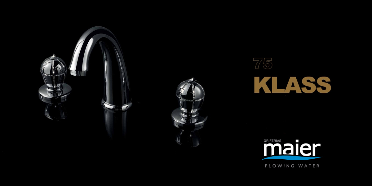 Смеситель для раковины на 3 отверстия 75.005 MAIER 75 KLASS 75005 - Вид №1