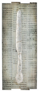 3890870.0050 Настенное панно с металлическим ножом TO4ROOMS