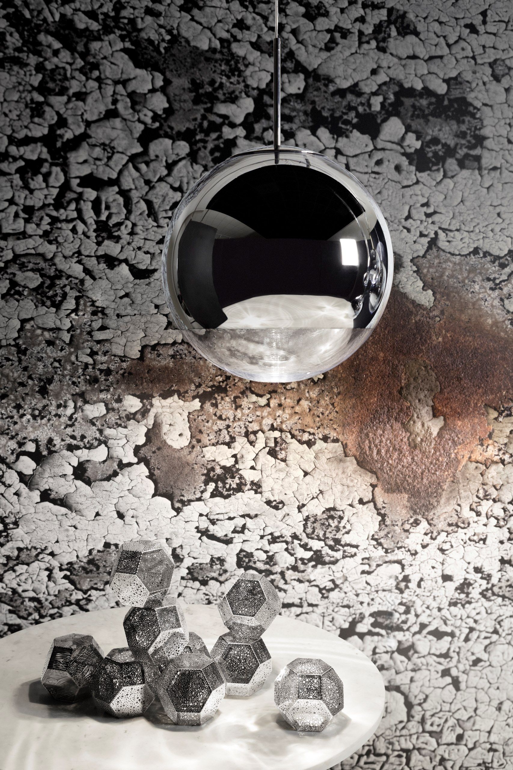 Поликарбонат светодиодный подвесной светильник Tom Dixon Mirror Ball ARCH-00042584 - Вид №7