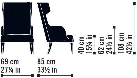 Very Wood Кресло из ткани Onda sun-id-1446063 - Вид №8