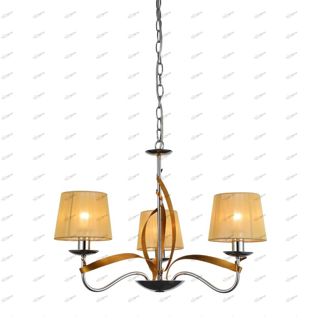 Подвесная люстра Omnilux OML-61603-03 OMNILUX OML-616 185860 Желтый 