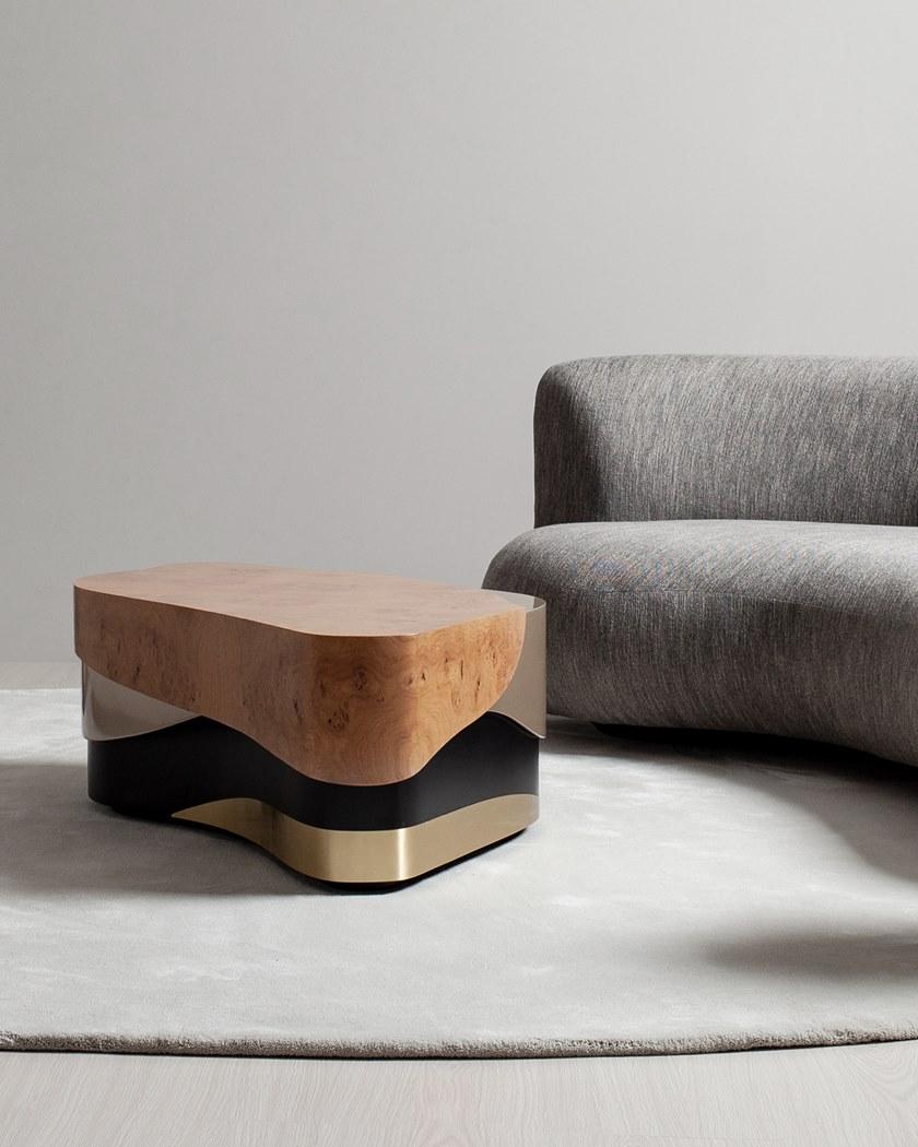 Greenapple Столик из фанерованной древесины Perfect raw G702470  - Вид №7