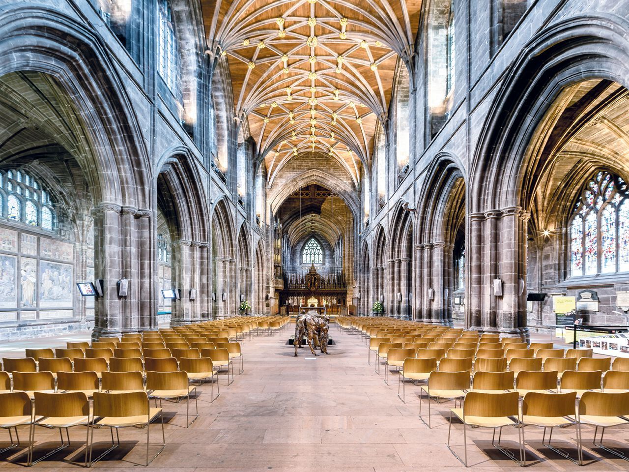 Штабелируемый стул из стали и дерева Howe 40/4 ARCH-00034360 - Вид №9