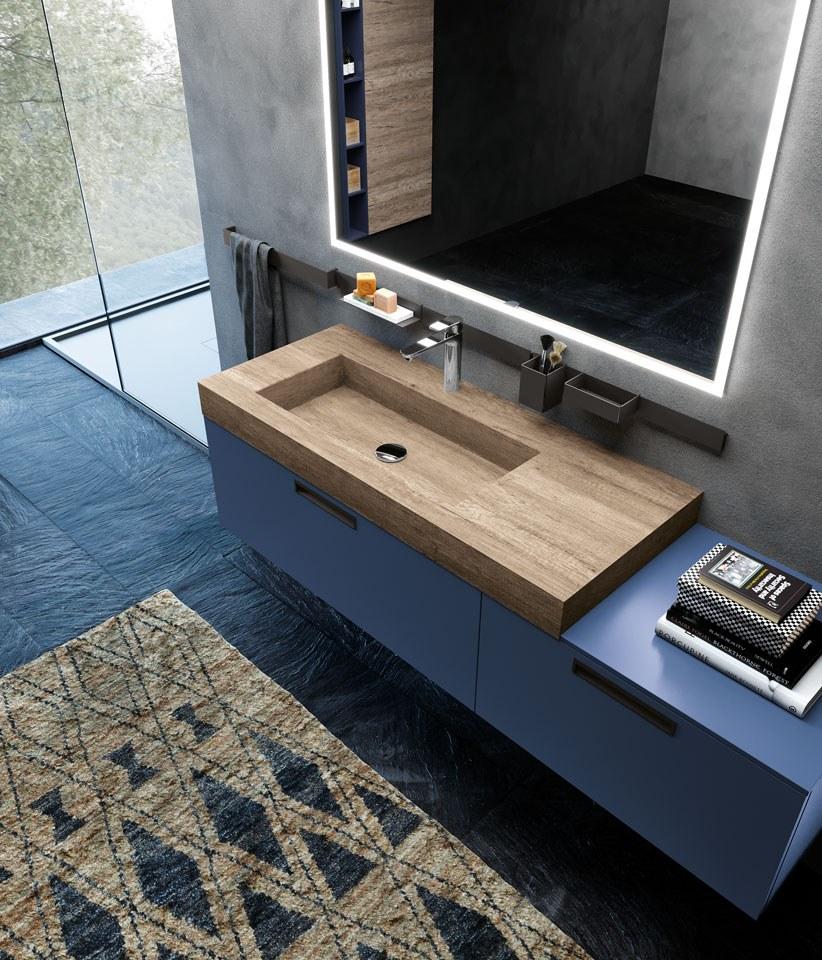 Archeda Подвесная тумба под умывальник с ящиками Essenze sun-id-1500037 - Вид №2