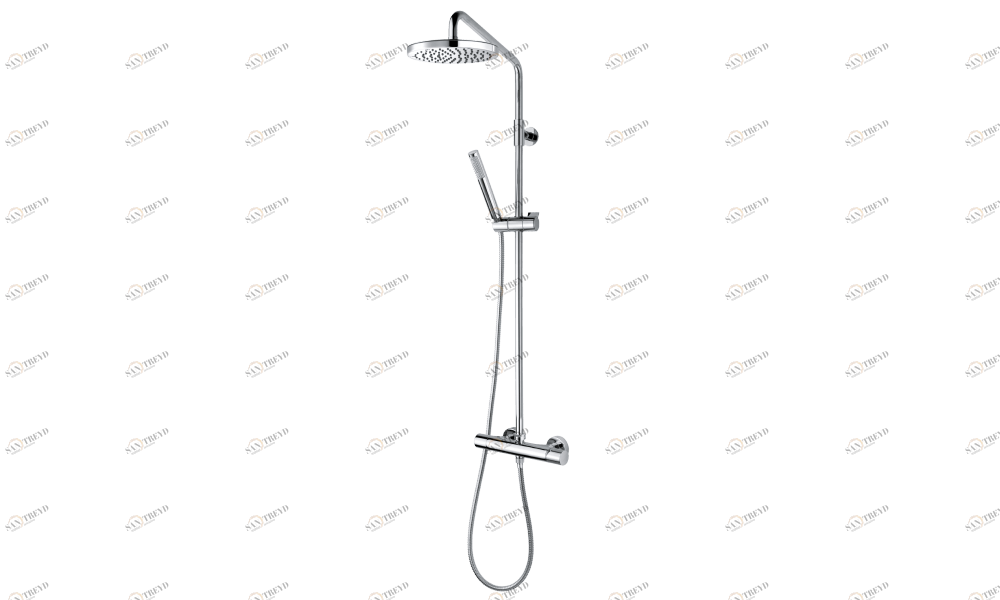 L02217 Душевая колонна ZOE Ø 250 mm - Monocomando BOSSINI 