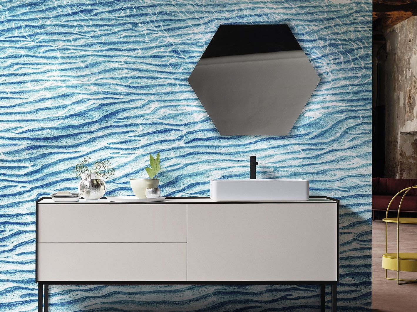 Обои из натурального ПВХ, экологически чистые, моющиеся WallPepper коллекция 2023 ARCH-00026627