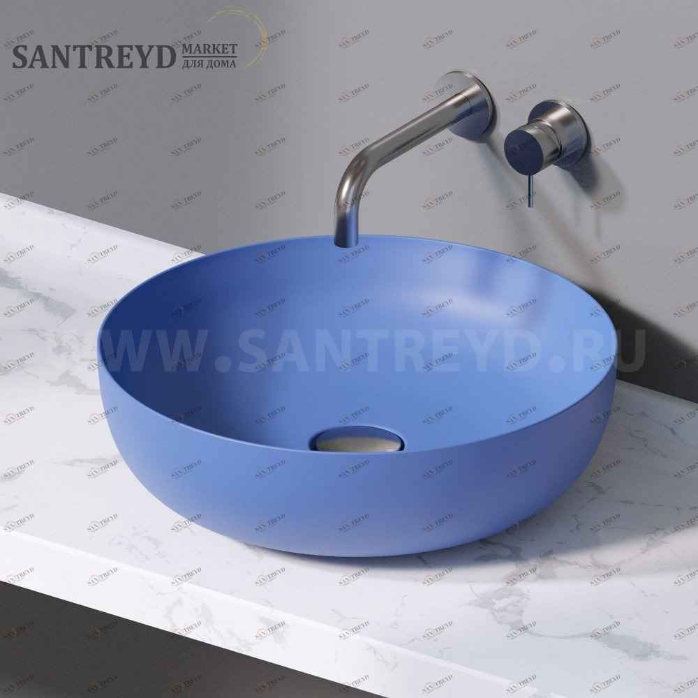 L615140 Накладная раковина на столешницу  круглая A. e T. Italia ELITE AeT ITALIA