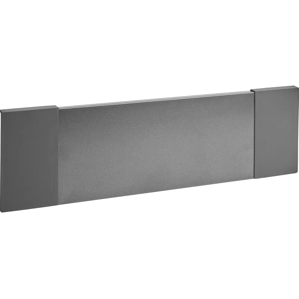 Панель для скрытого ящика Flowbox 36x11 см KONSENSA металл цвет антрацит 89446971 STLM-2111387