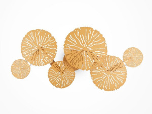 Металлический настенный светильник