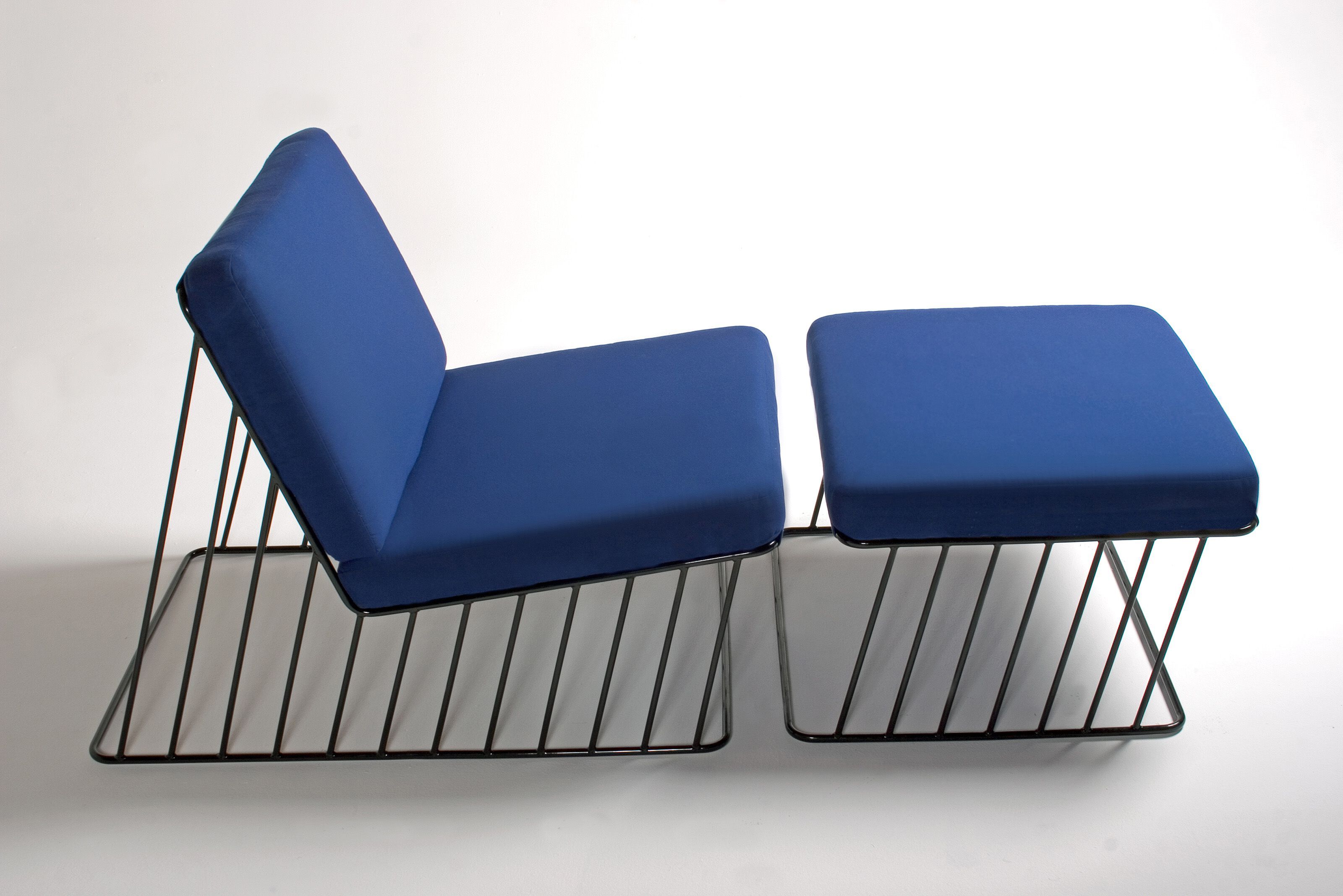 Тканевое садовое кресло без подлокотников Phase Design Wired Italic ARCH-00034168 - Вид №6